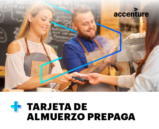 Tarjeta de almuerzo prepaga